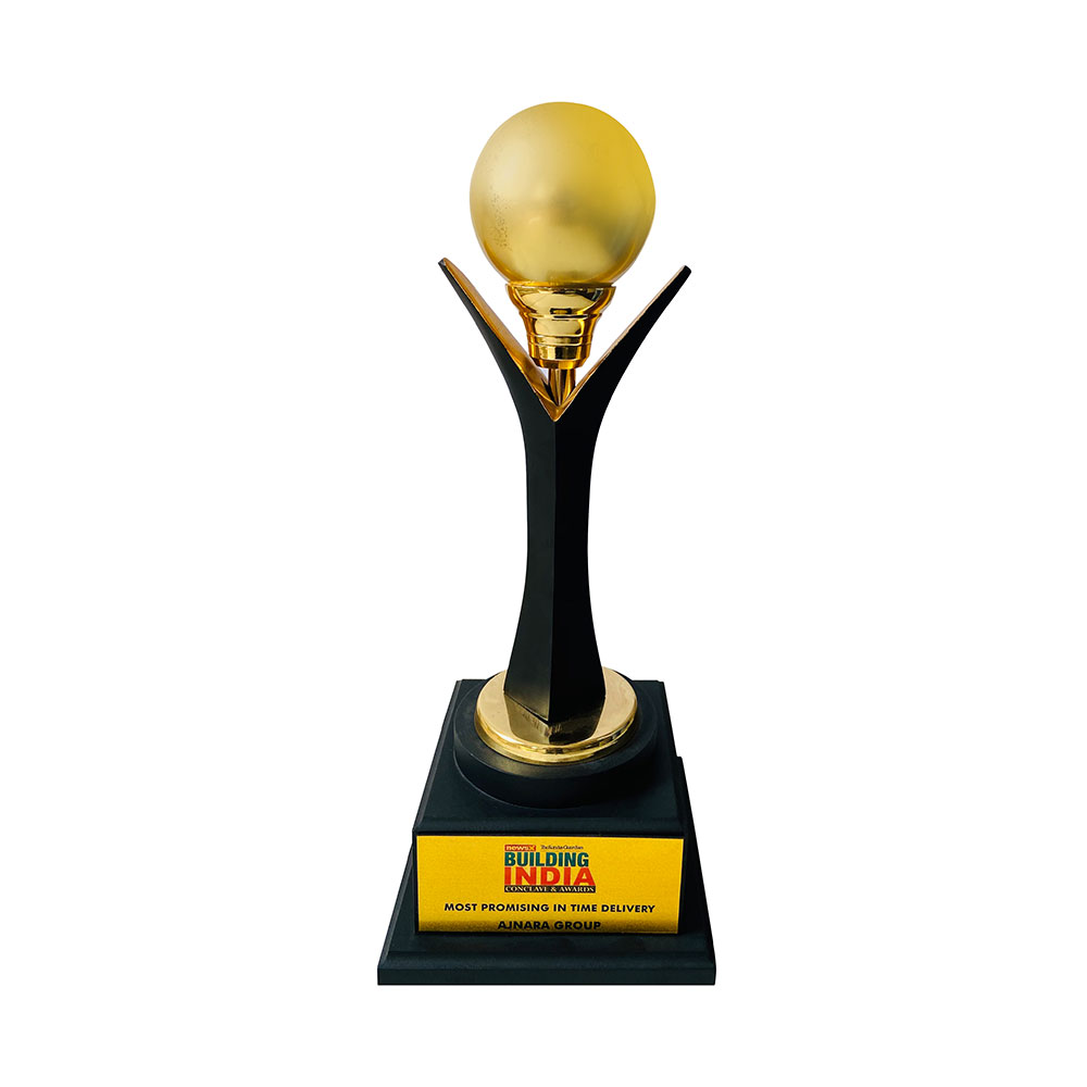 INDIA BUILDING CONCLAVE AWARDS MOST PROMISING IN TIME DELIVERY
